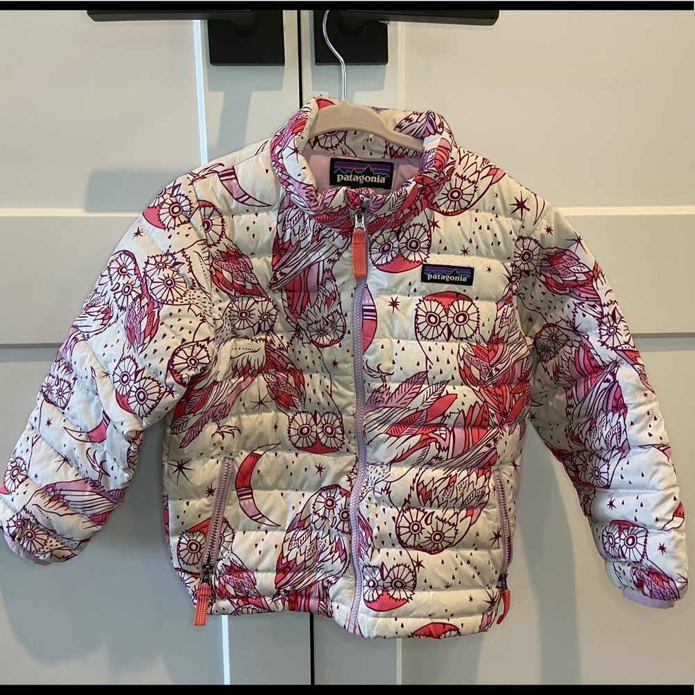 Girls 4T Patagonia down sweater jacket